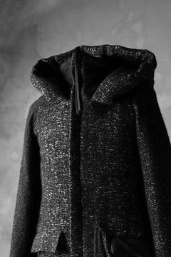 画像をギャラリービューアに読み込む, PAL OFFNER PADDED HOODNECK COAT (TWEEDY MELANGE)
