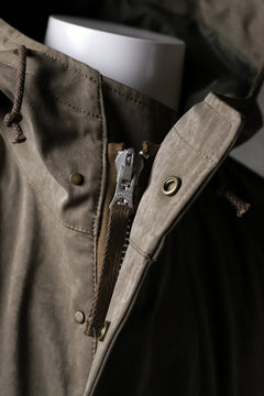 画像をギャラリービューアに読み込む, COLINA M-1948 HOOD PARKA COAT / HIGH DENSITY MILICLOTH (OLIVE)