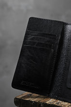 Load image into Gallery viewer, ISAMU KATAYAMA BACKLASH SMART PHONE CASE/PURSE / ITALY DOUBLE SHOULDER (BLACK)