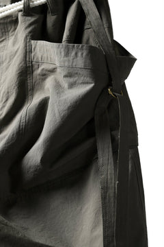 画像をギャラリービューアに読み込む, ISAMU KATAYAMA BACKLASH WIDE TAPERED PANTS / SALT SHRINKAGE TYPEWRITER CLOTH