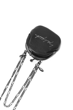 画像をギャラリービューアに読み込む, Yohji Yamamoto DISCORD COIN WALLET NECKLACE (BLACK)