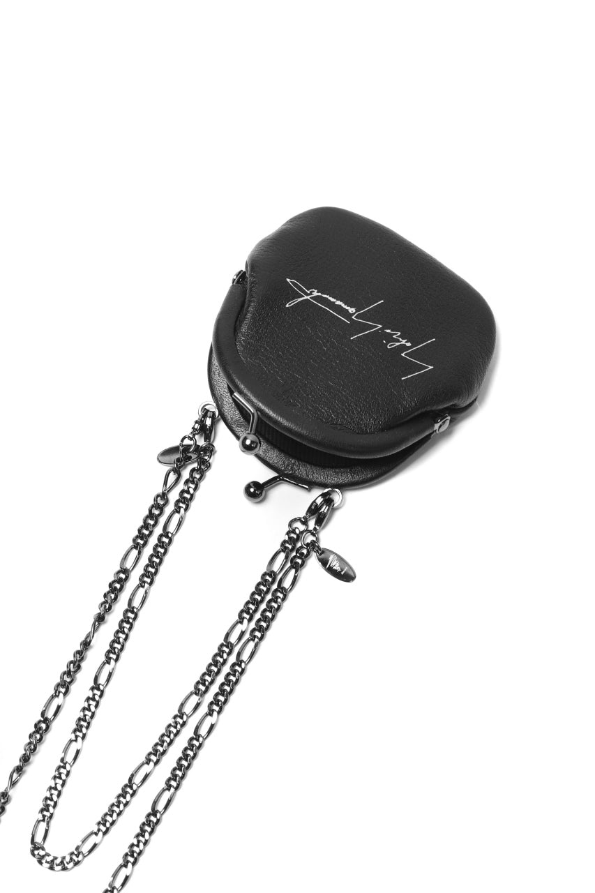 画像をギャラリービューアに読み込む, Yohji Yamamoto DISCORD COIN WALLET NECKLACE (BLACK)