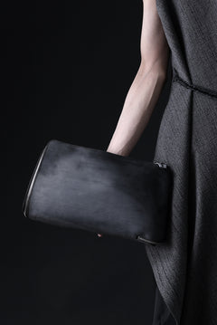 画像をギャラリービューアに読み込む, ierib onepiece clutch-bag / Shell Cordovan (MARBLE GREY #A)