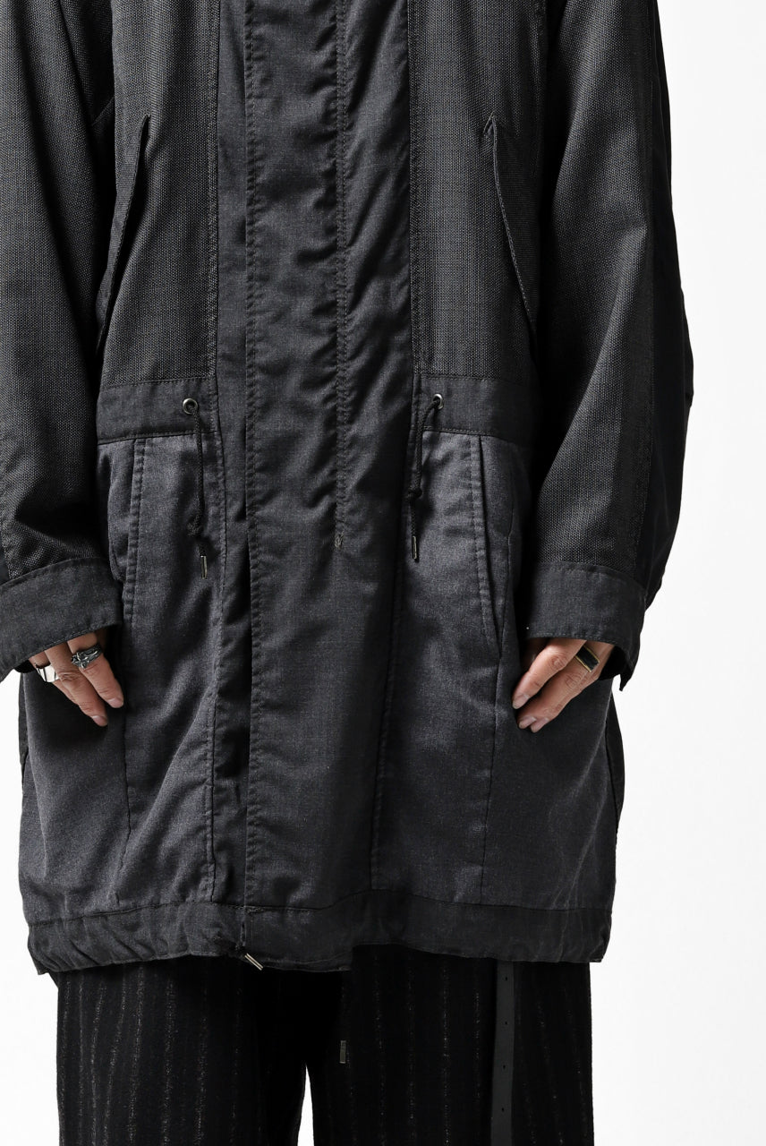 画像をギャラリービューアに読み込む, CHANGES VINTAGE REMAKE FIELD COAT (MULTI BLACK #B)