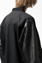 画像をギャラリービューアに読み込む, CHANGES VINTAGE REMAKE VARSITY JACKET (MULTI BLACK #B)