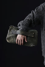 画像をギャラリービューアに読み込む, ierib onepiece clutch-bag / Marble Culatta (BLACK #A)