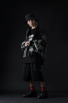 画像をギャラリービューアに読み込む, FACETASM FOREST SWITCHING BLOUSON (BLACK×GREEN)