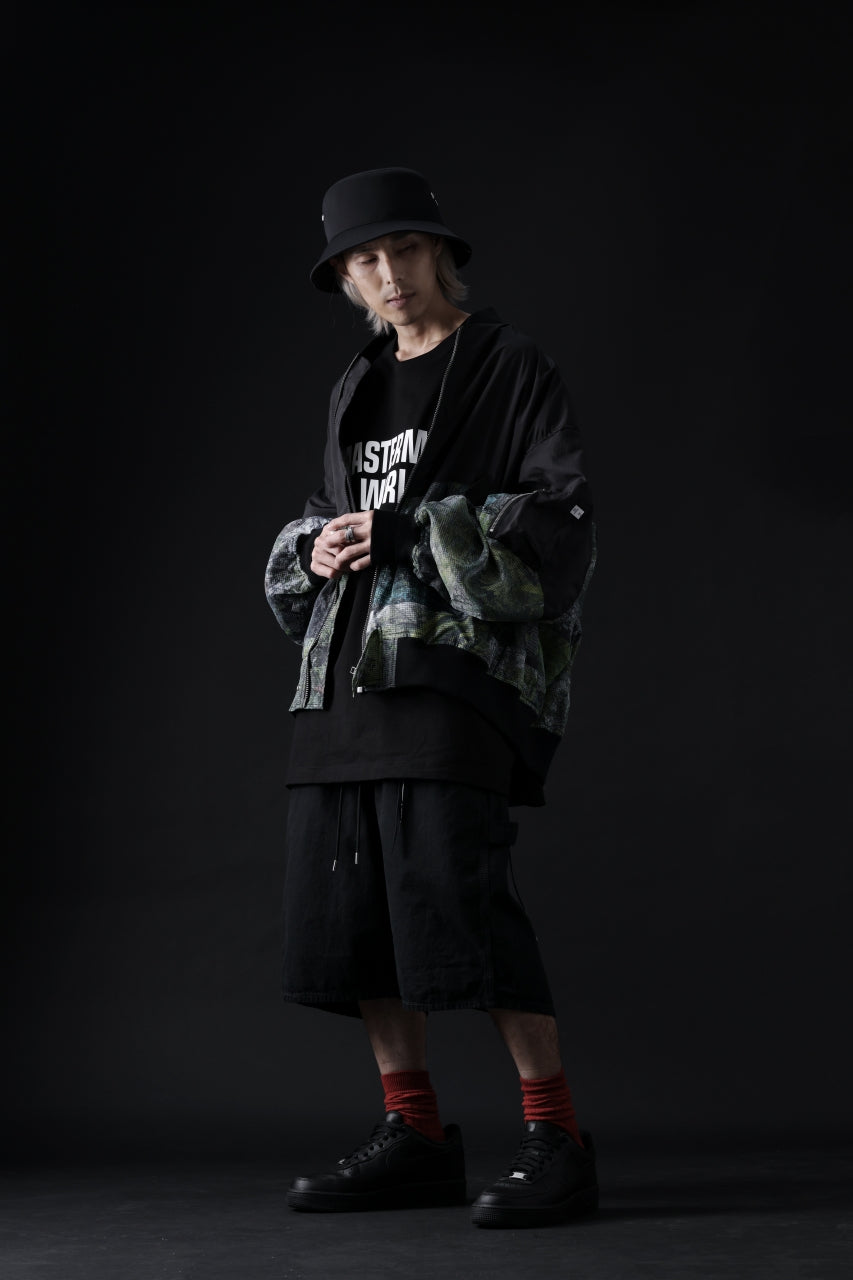 画像をギャラリービューアに読み込む, FACETASM FOREST SWITCHING BLOUSON (BLACK×GREEN)