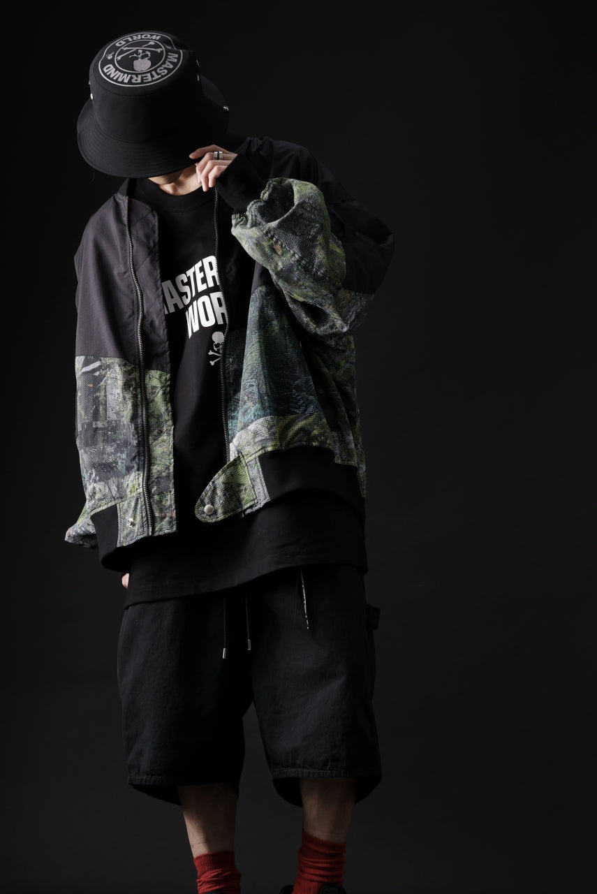 画像をギャラリービューアに読み込む, FACETASM FOREST SWITCHING BLOUSON (BLACK×GREEN)