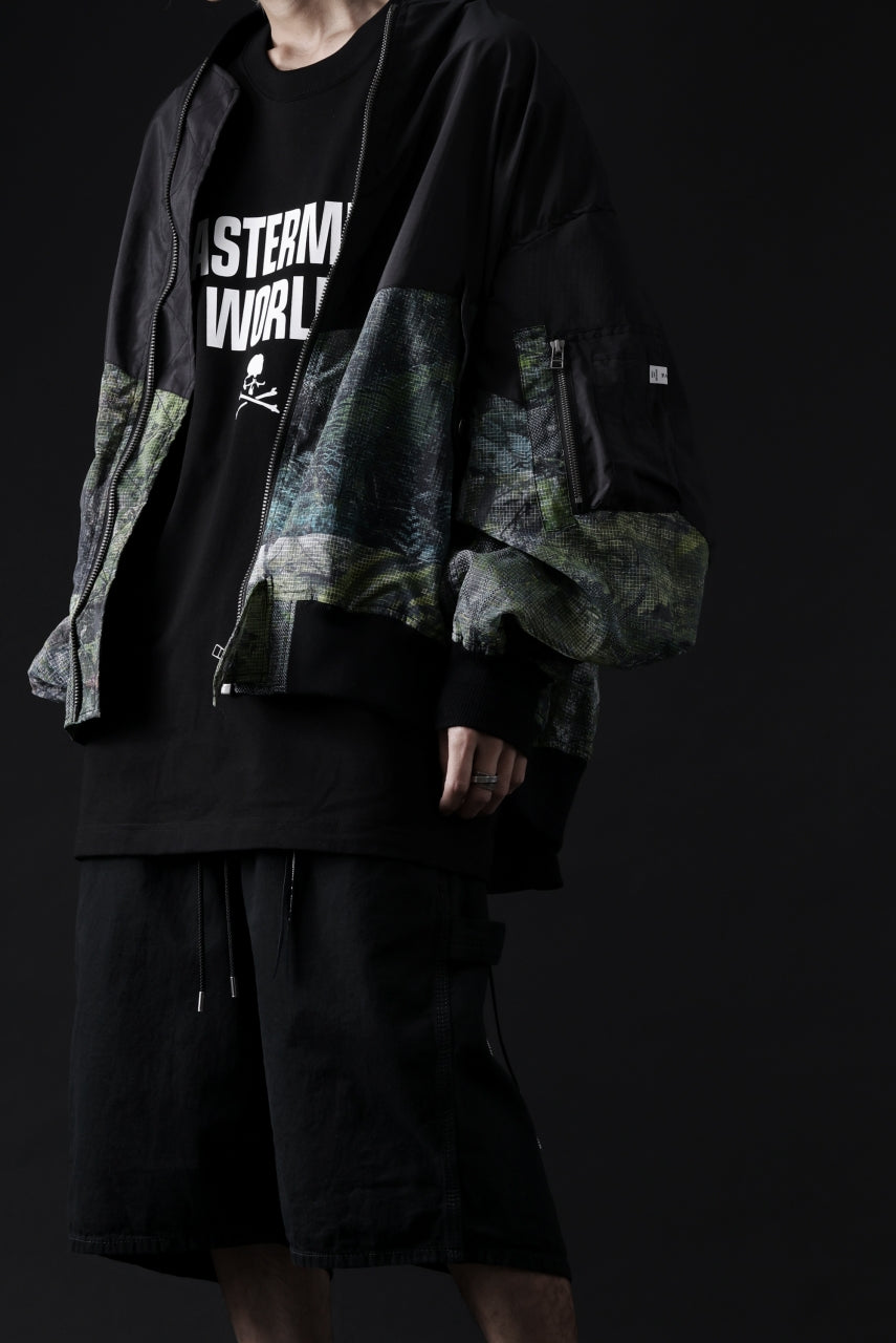 画像をギャラリービューアに読み込む, FACETASM FOREST SWITCHING BLOUSON (BLACK×GREEN)