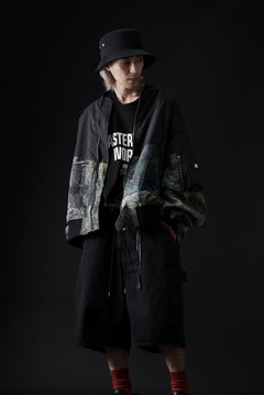 画像をギャラリービューアに読み込む, FACETASM FOREST SWITCHING BLOUSON (BLACK×GREEN)