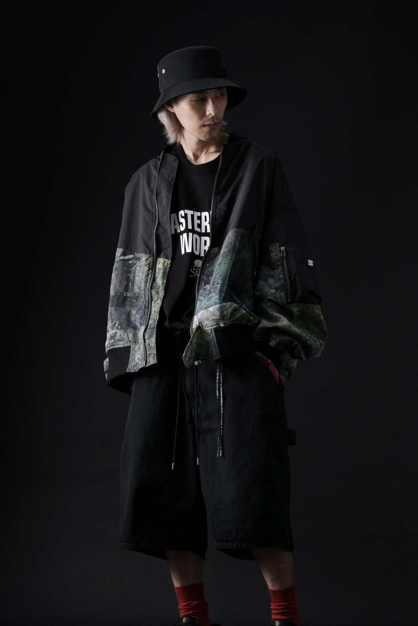 画像をギャラリービューアに読み込む, FACETASM FOREST SWITCHING BLOUSON (BLACK×GREEN)