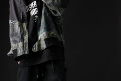 画像をギャラリービューアに読み込む, FACETASM FOREST SWITCHING BLOUSON (BLACK×GREEN)