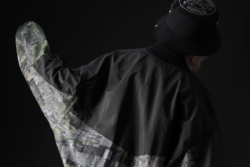画像をギャラリービューアに読み込む, FACETASM FOREST SWITCHING BLOUSON (BLACK×GREEN)