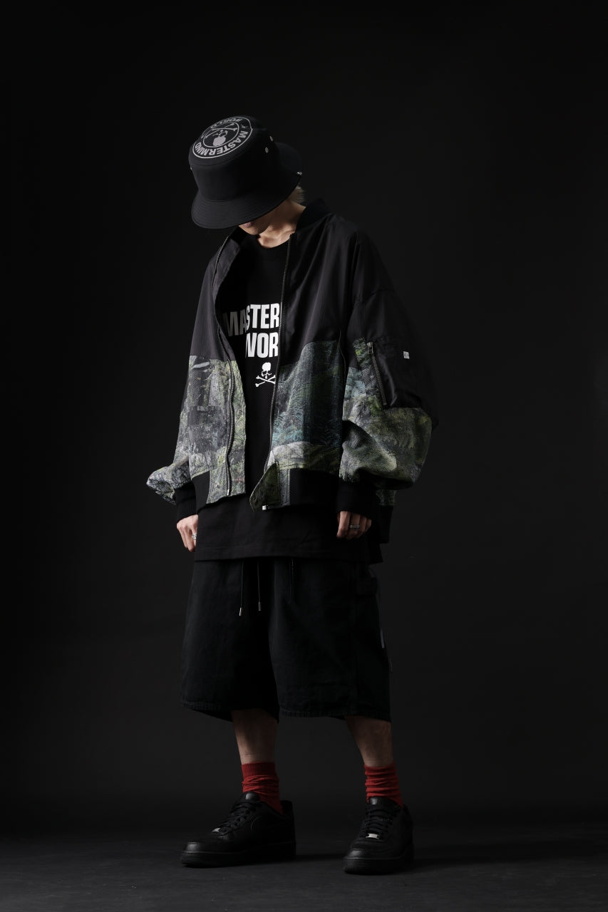 画像をギャラリービューアに読み込む, FACETASM FOREST SWITCHING BLOUSON (BLACK×GREEN)