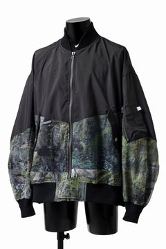 画像をギャラリービューアに読み込む, FACETASM FOREST SWITCHING BLOUSON (BLACK×GREEN)