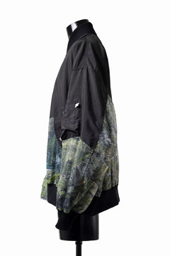 画像をギャラリービューアに読み込む, FACETASM FOREST SWITCHING BLOUSON (BLACK×GREEN)