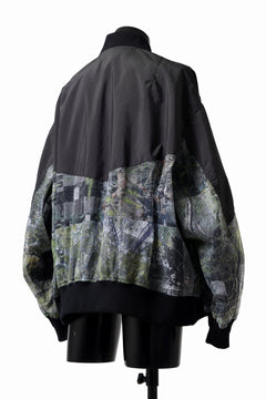 画像をギャラリービューアに読み込む, FACETASM FOREST SWITCHING BLOUSON (BLACK×GREEN)