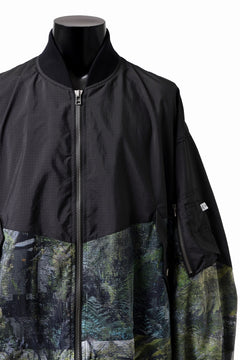 画像をギャラリービューアに読み込む, FACETASM FOREST SWITCHING BLOUSON (BLACK×GREEN)