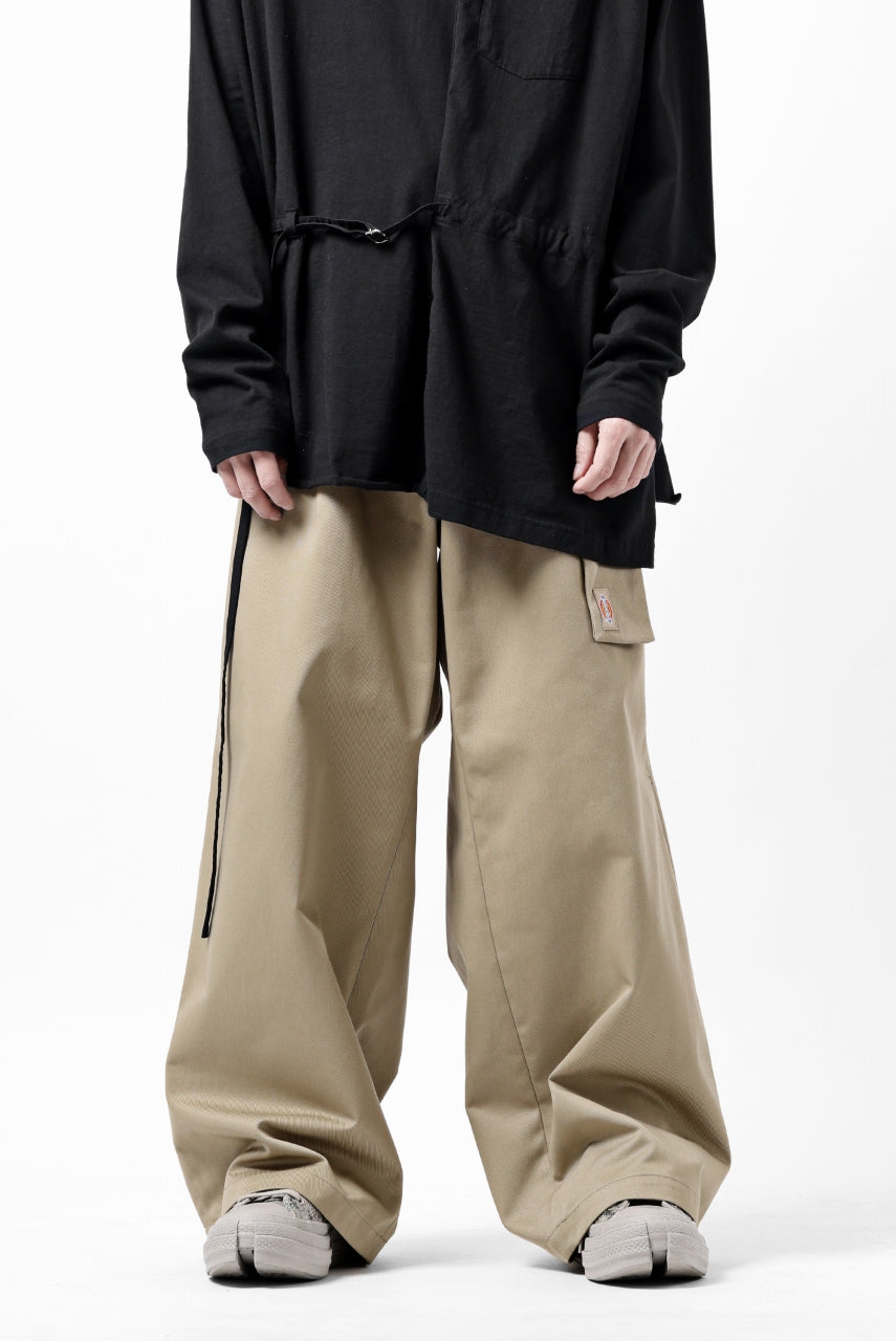 画像をギャラリービューアに読み込む, FACETASM x DICKIES BELTED BIG HEART PANTS (BEIGE)