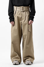 画像をギャラリービューアに読み込む, FACETASM x DICKIES BELTED BIG HEART PANTS (BEIGE)