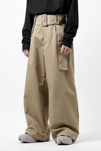 画像をギャラリービューアに読み込む, FACETASM x DICKIES BELTED BIG HEART PANTS (BEIGE)