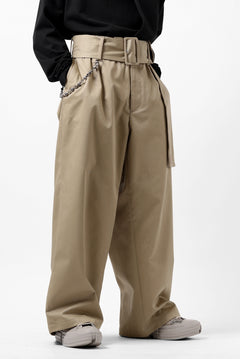 画像をギャラリービューアに読み込む, FACETASM x DICKIES BELTED BIG HEART PANTS (BEIGE)