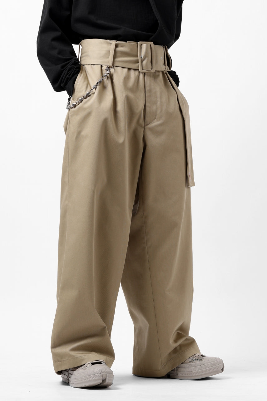 画像をギャラリービューアに読み込む, FACETASM x DICKIES BELTED BIG HEART PANTS (BEIGE)
