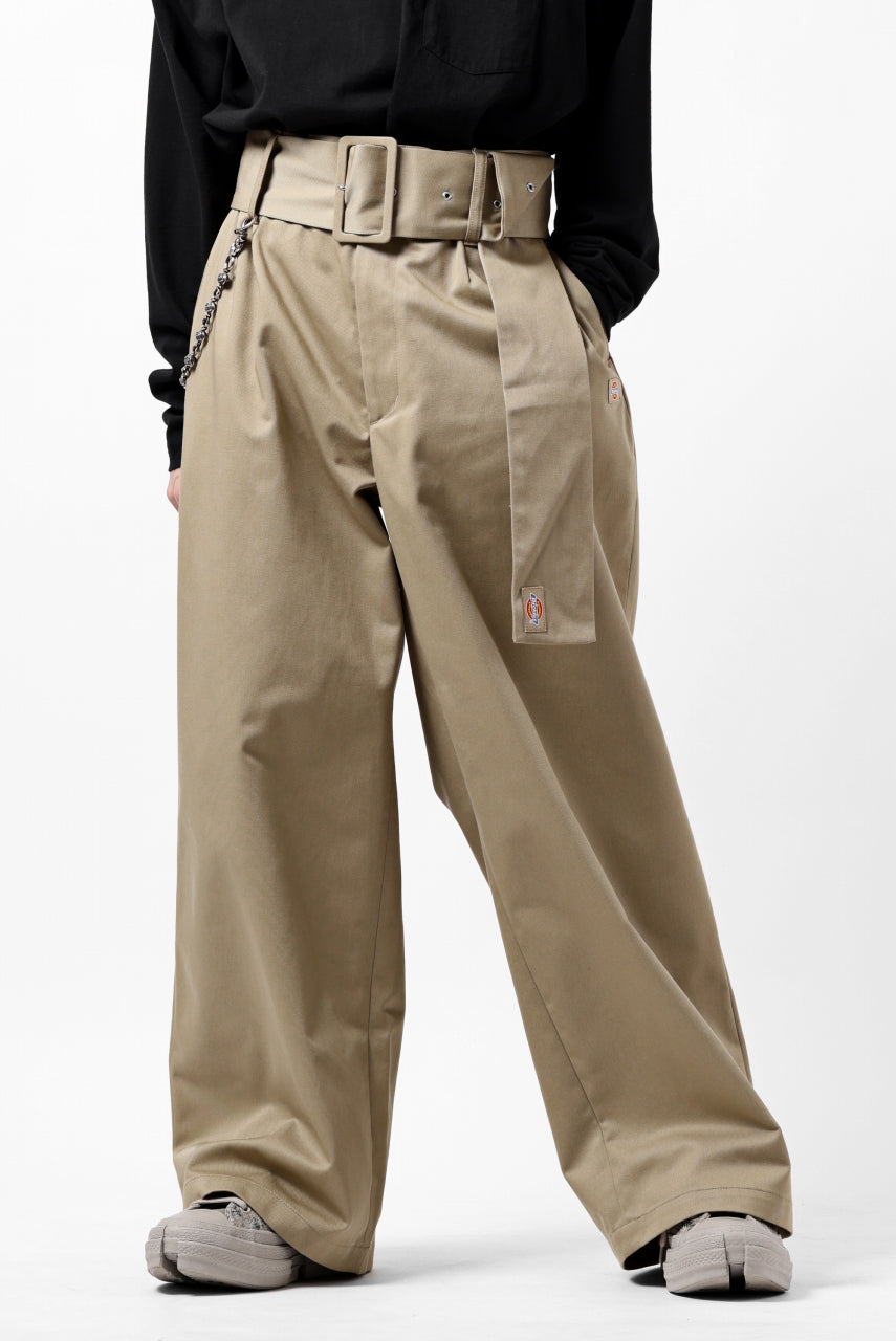 画像をギャラリービューアに読み込む, FACETASM x DICKIES BELTED BIG HEART PANTS (BEIGE)