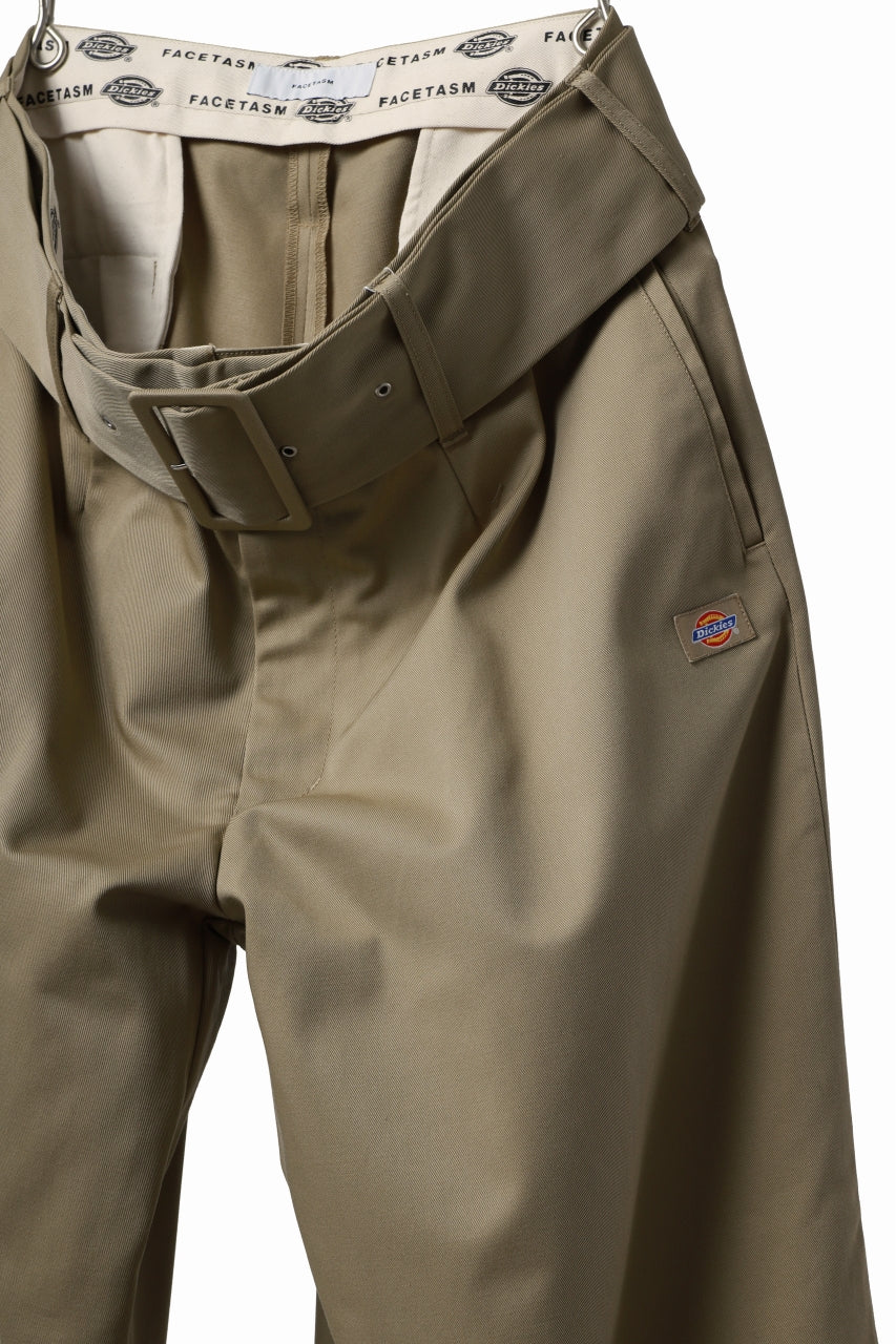 画像をギャラリービューアに読み込む, FACETASM x DICKIES BELTED BIG HEART PANTS (BEIGE)