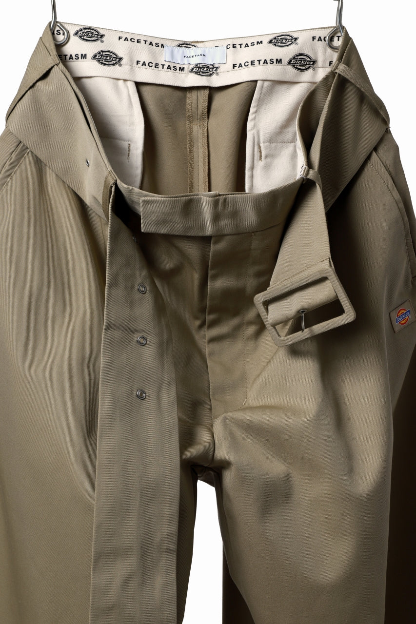 画像をギャラリービューアに読み込む, FACETASM x DICKIES BELTED BIG HEART PANTS (BEIGE)
