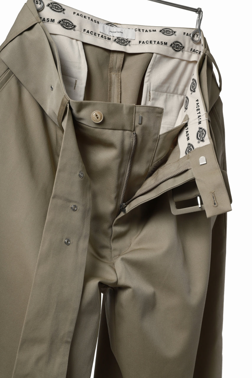 画像をギャラリービューアに読み込む, FACETASM x DICKIES BELTED BIG HEART PANTS (BEIGE)