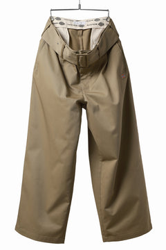 画像をギャラリービューアに読み込む, FACETASM x DICKIES BELTED BIG HEART PANTS (BEIGE)