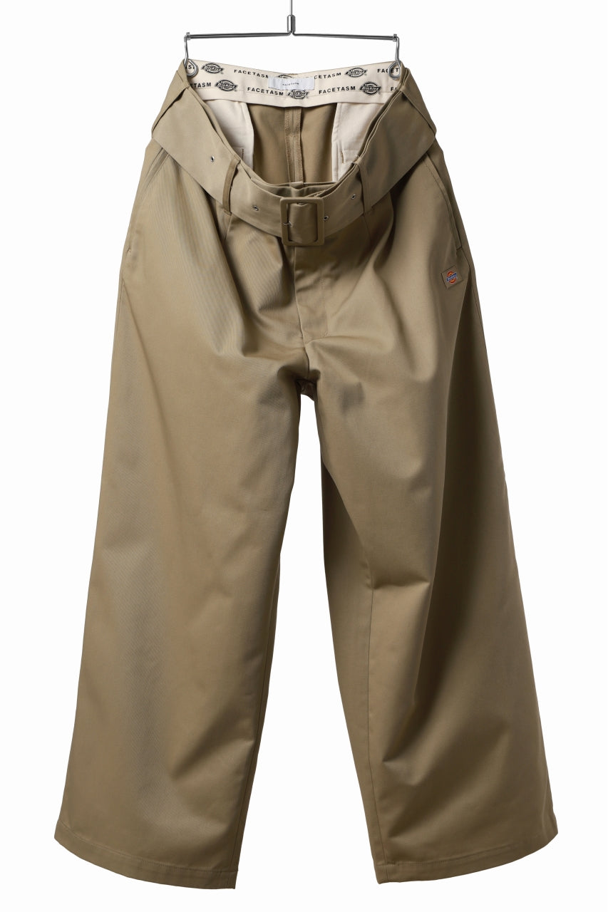 画像をギャラリービューアに読み込む, FACETASM x DICKIES BELTED BIG HEART PANTS (BEIGE)