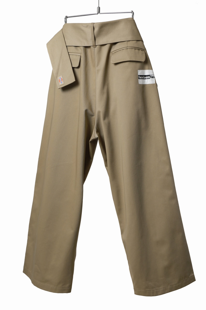 画像をギャラリービューアに読み込む, FACETASM x DICKIES BELTED BIG HEART PANTS (BEIGE)