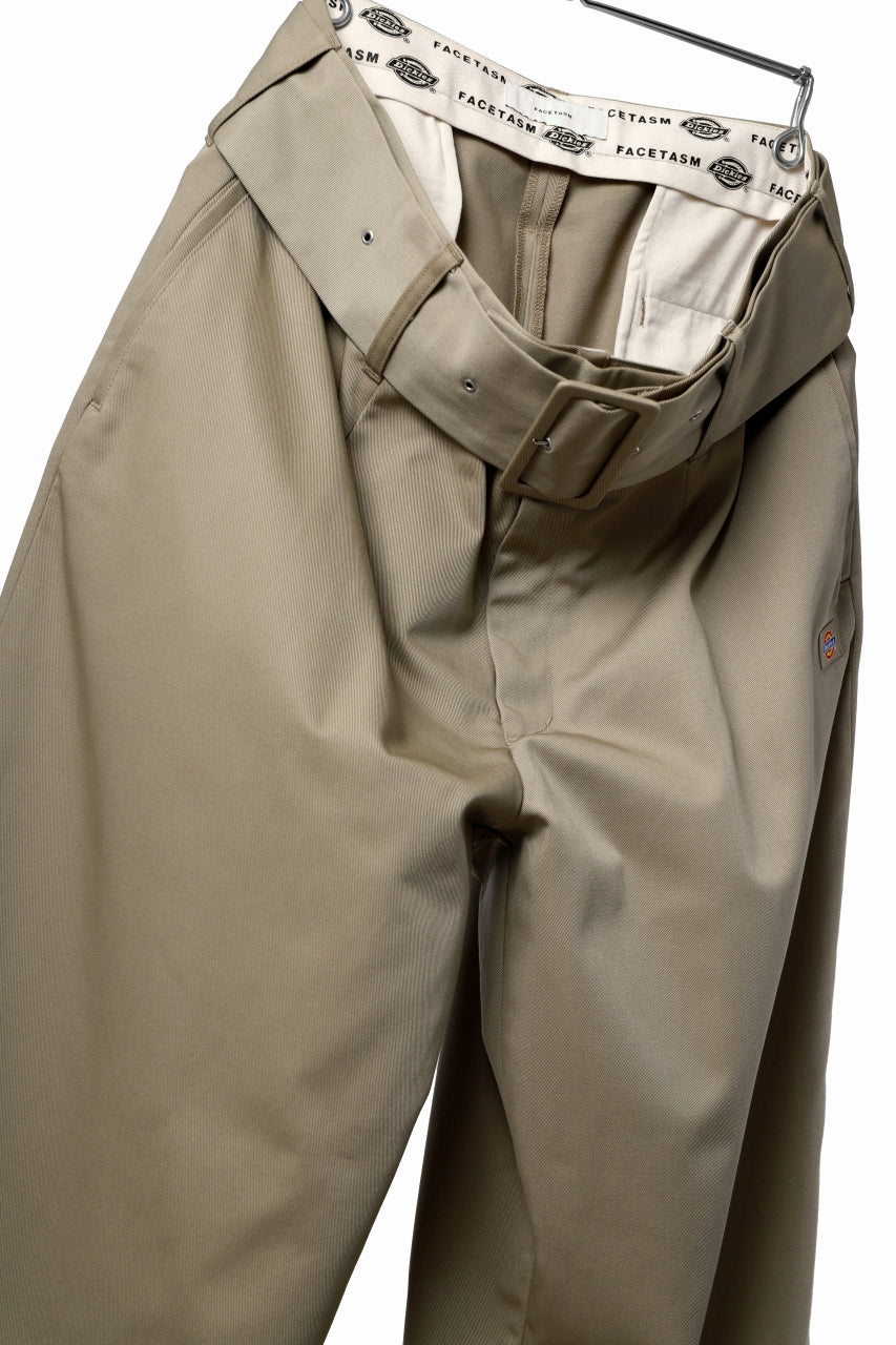 画像をギャラリービューアに読み込む, FACETASM x DICKIES BELTED BIG HEART PANTS (BEIGE)