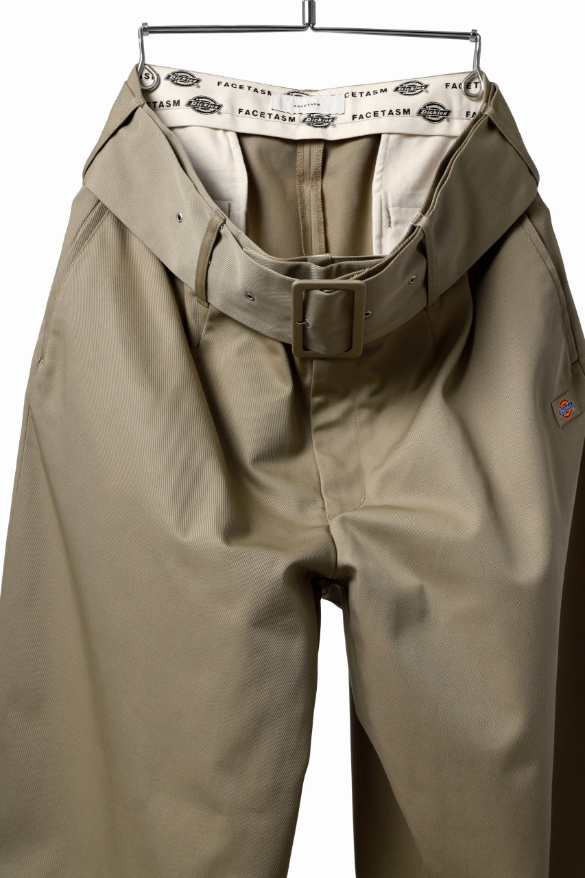 画像をギャラリービューアに読み込む, FACETASM x DICKIES BELTED BIG HEART PANTS (BEIGE)