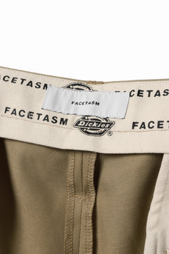 画像をギャラリービューアに読み込む, FACETASM x DICKIES BELTED BIG HEART PANTS (BEIGE)