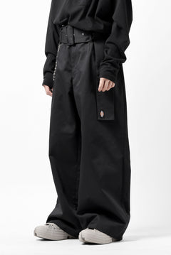 画像をギャラリービューアに読み込む, FACETASM x DICKIES BELTED BIG HEART PANTS (BLACK)