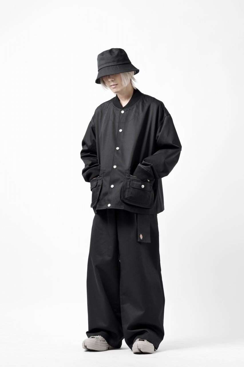 画像をギャラリービューアに読み込む, FACETASM x DICKIES BELTED BIG HEART PANTS (BLACK)