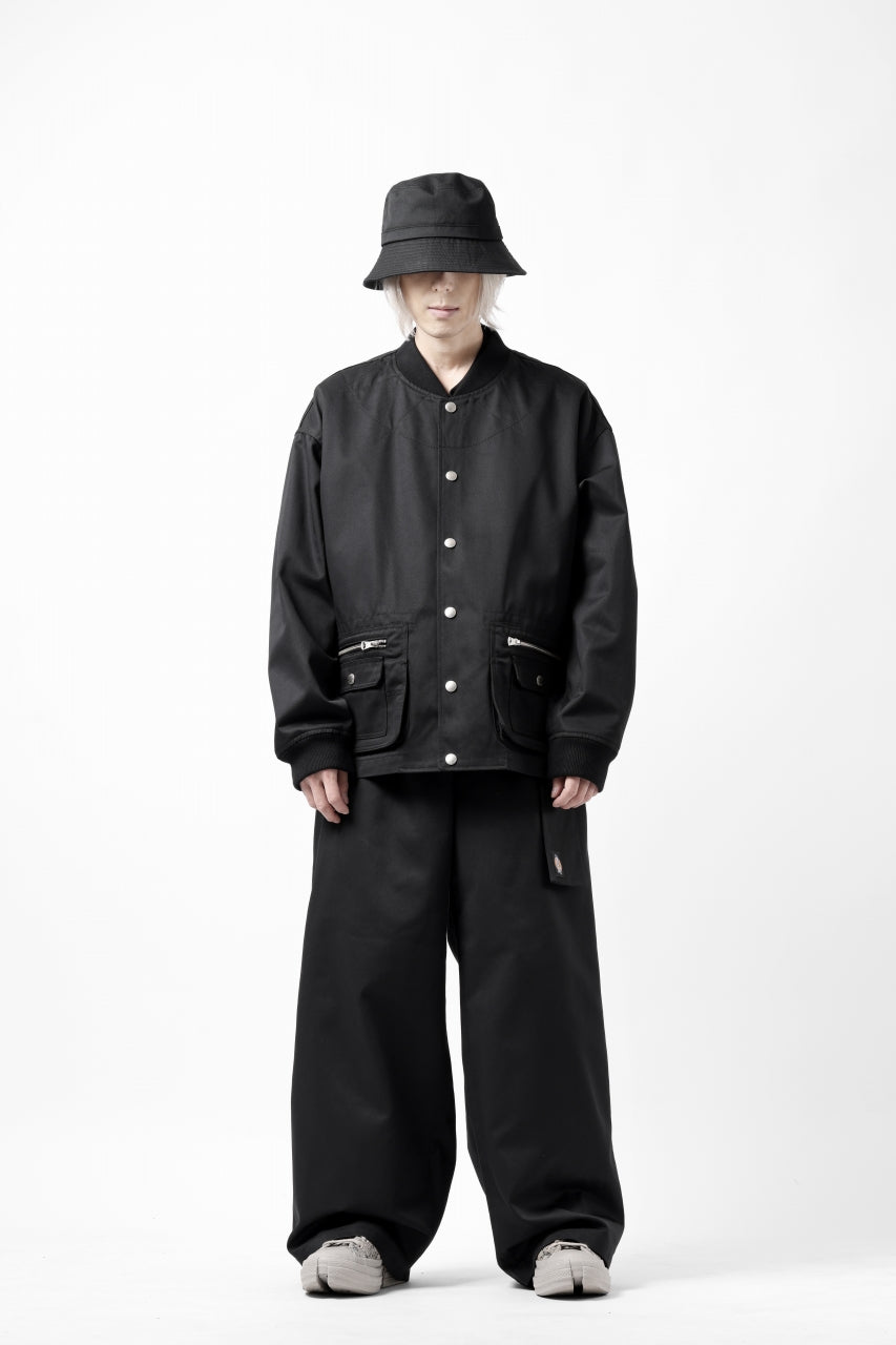 画像をギャラリービューアに読み込む, FACETASM x DICKIES BELTED BIG HEART PANTS (BLACK)