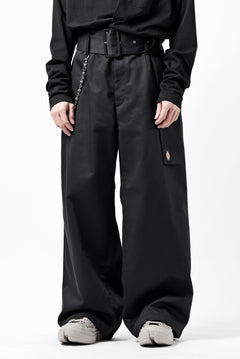 画像をギャラリービューアに読み込む, FACETASM x DICKIES BELTED BIG HEART PANTS (BLACK)