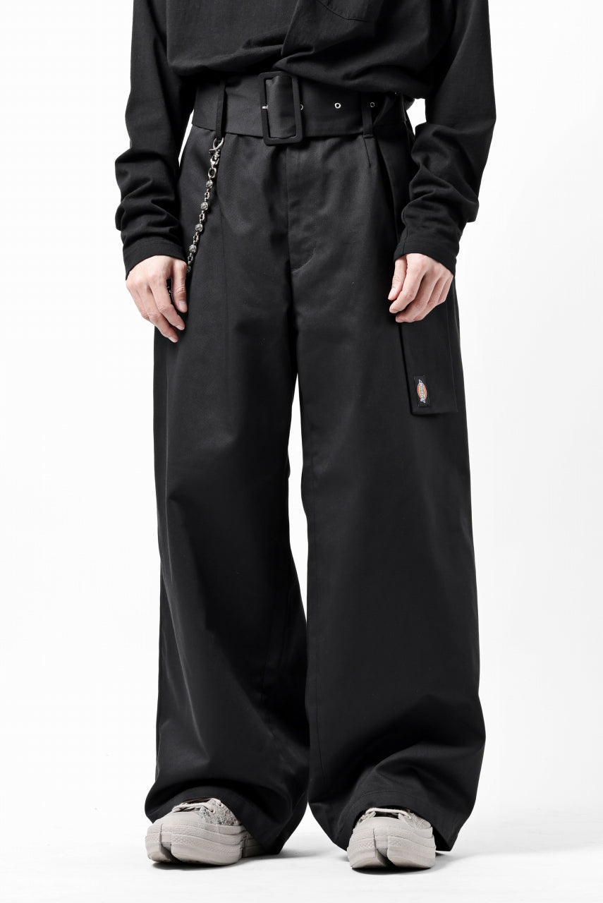 画像をギャラリービューアに読み込む, FACETASM x DICKIES BELTED BIG HEART PANTS (BLACK)