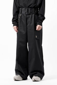 画像をギャラリービューアに読み込む, FACETASM x DICKIES BELTED BIG HEART PANTS (BLACK)