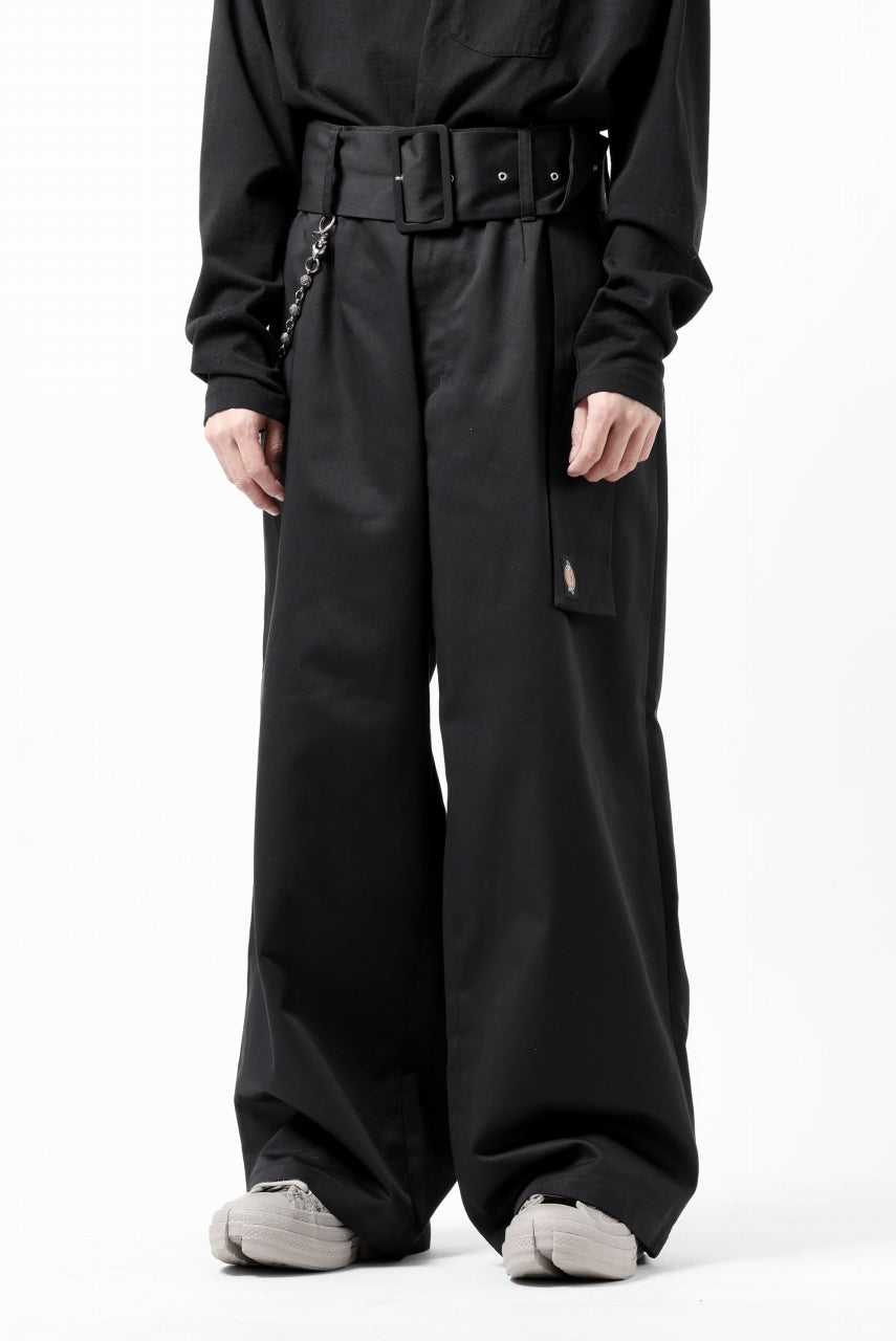 画像をギャラリービューアに読み込む, FACETASM x DICKIES BELTED BIG HEART PANTS (BLACK)