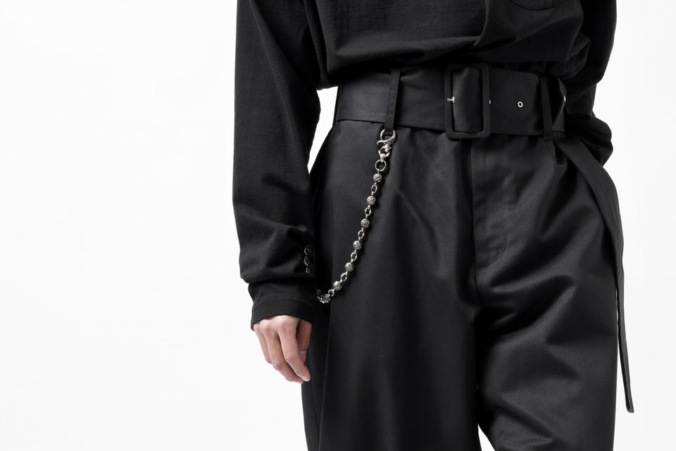 画像をギャラリービューアに読み込む, FACETASM x DICKIES BELTED BIG HEART PANTS (BLACK)