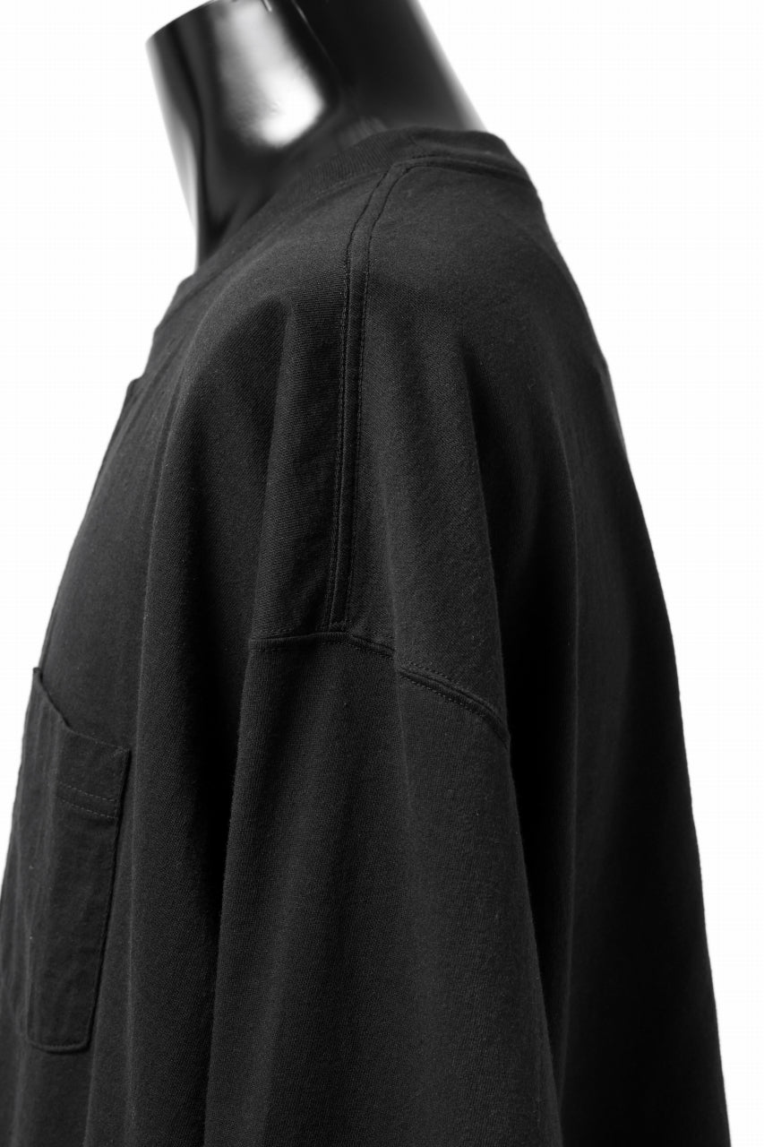 画像をギャラリービューアに読み込む, FACETASM ASSYMETRICAL BELTED LS TOP (BLACK)