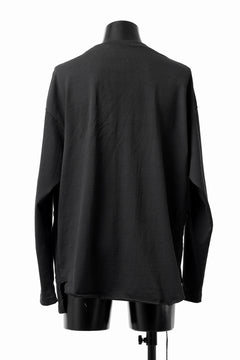 画像をギャラリービューアに読み込む, FACETASM ASSYMETRICAL BELTED LS TOP (BLACK)