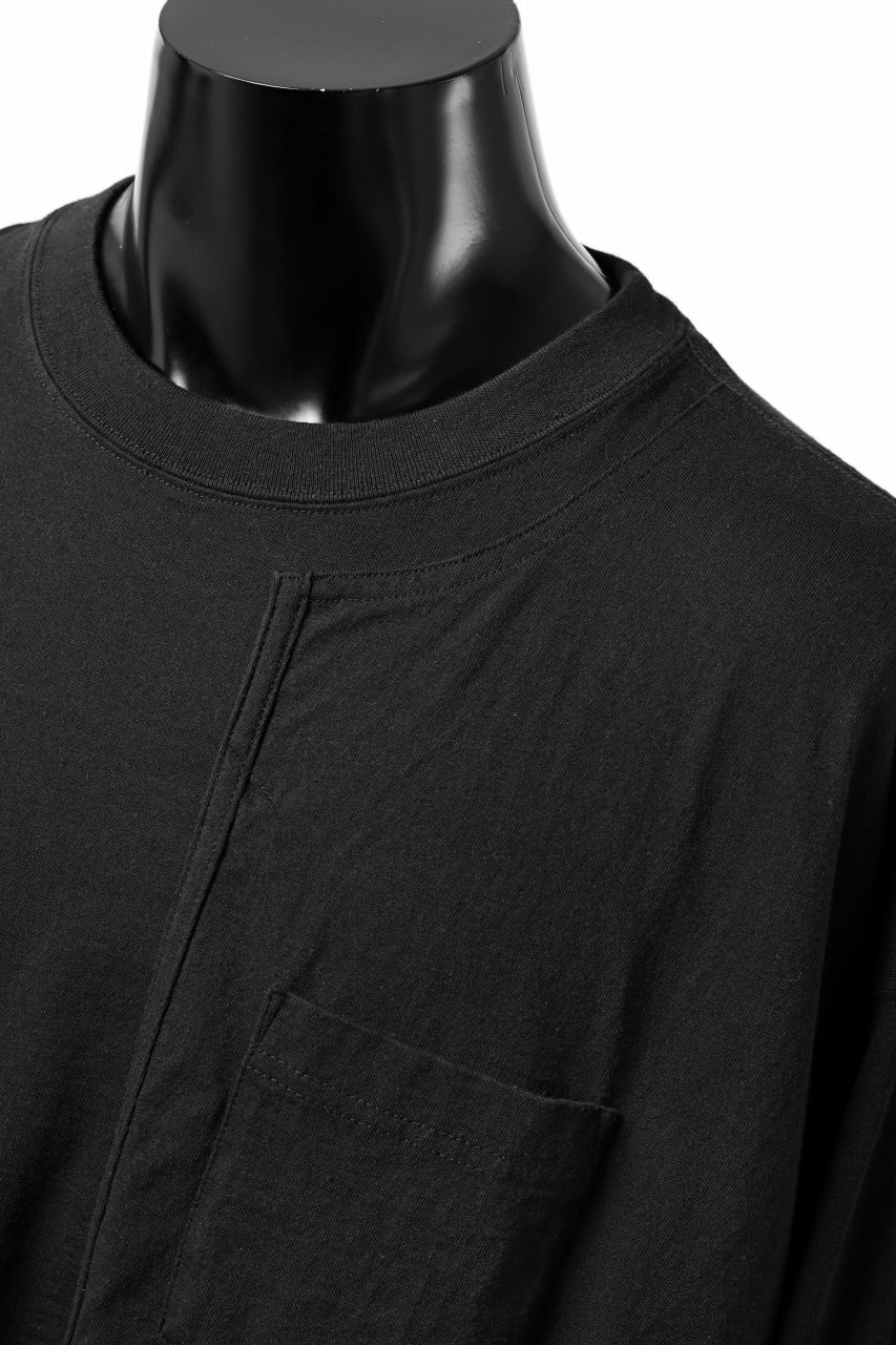 画像をギャラリービューアに読み込む, FACETASM ASSYMETRICAL BELTED LS TOP (BLACK)