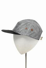 画像をギャラリービューアに読み込む, ierib exclusive delorean cap / DYNEEMA Leather (BLACK)